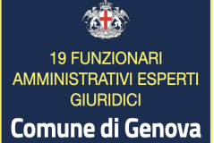 19 Funzionari Esperti Giuridici Genova